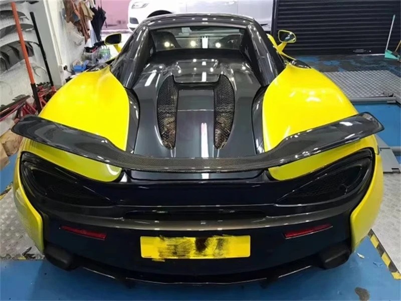 Real Carbon Fiber Rear Trunk Top Spoiler Racing Wing for  540C 570S 570GT NC Style Spoiler